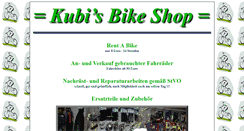 Desktop Screenshot of kubisbikeshop.com